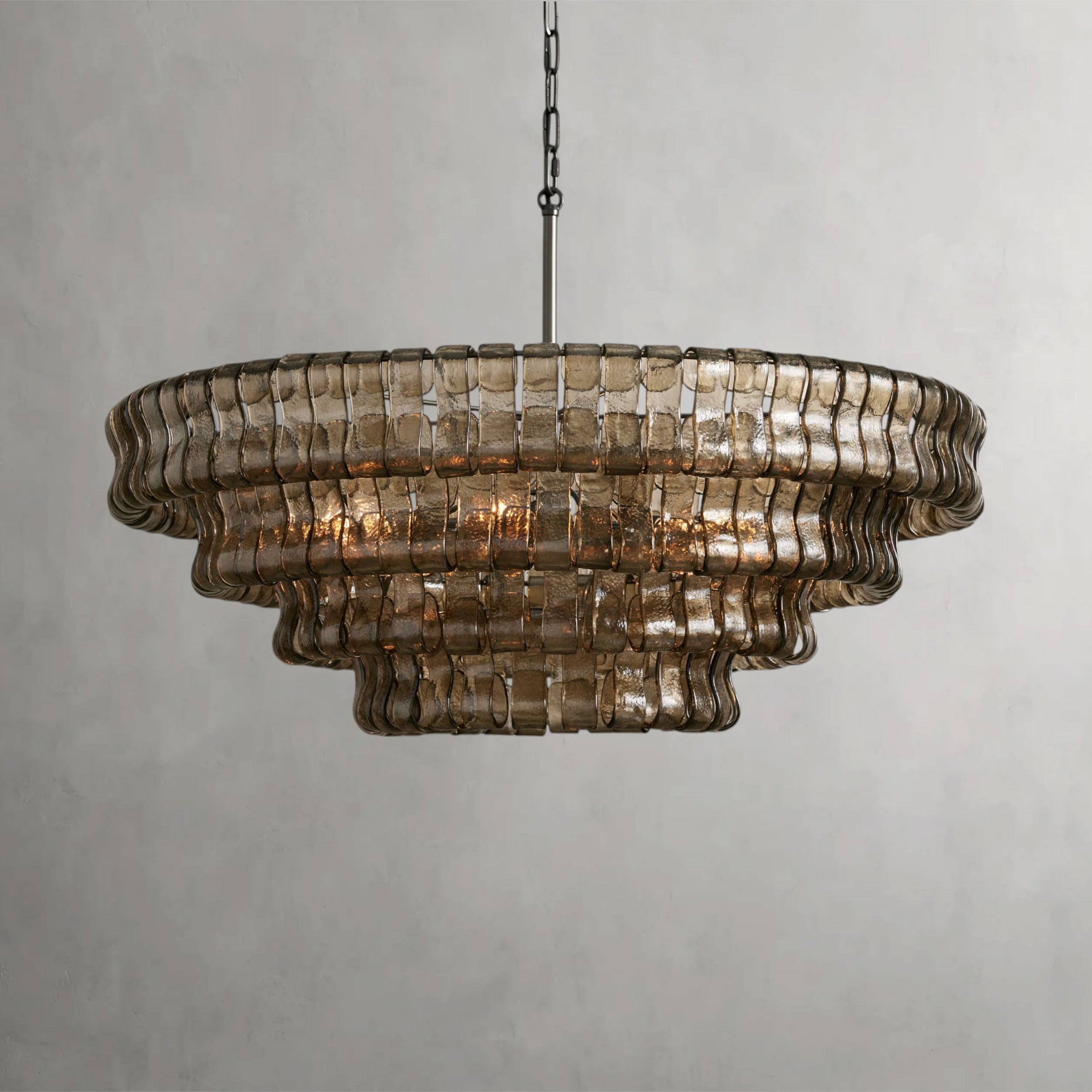 Ghiaccio Round Chandelier 36", 48"
